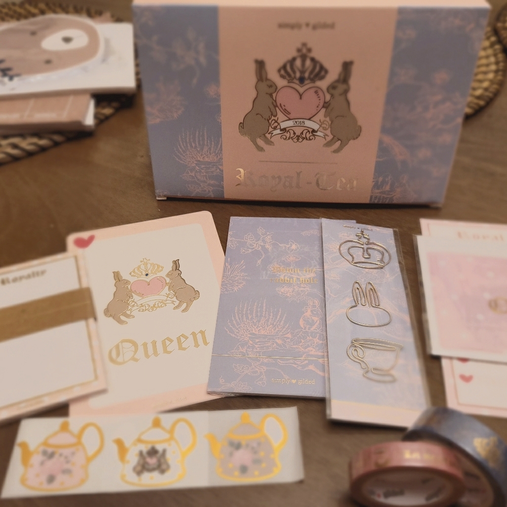Simply Gilded sticker wasi box planner babe bundle
